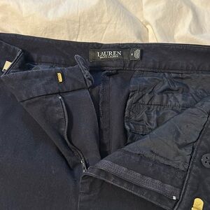 Polo navy skinny pants mid rise